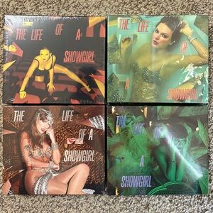 Taylor Swift The Life of a Showgirl Deluxe CD Full Set